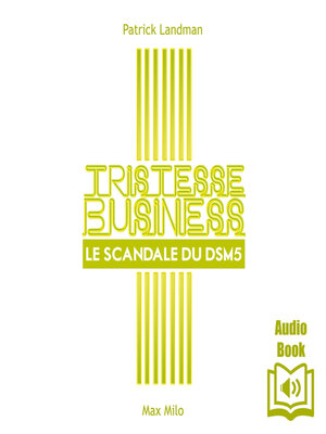 cover image of Tristesse business